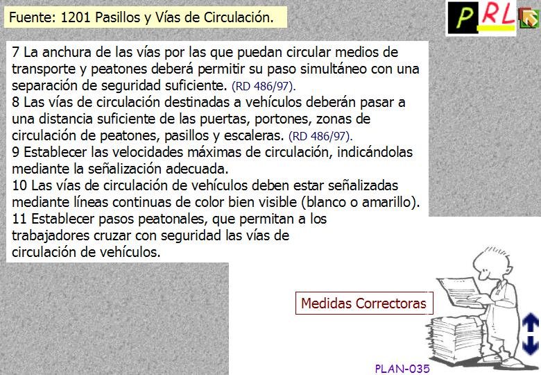 035 PASILLOS  VIAS